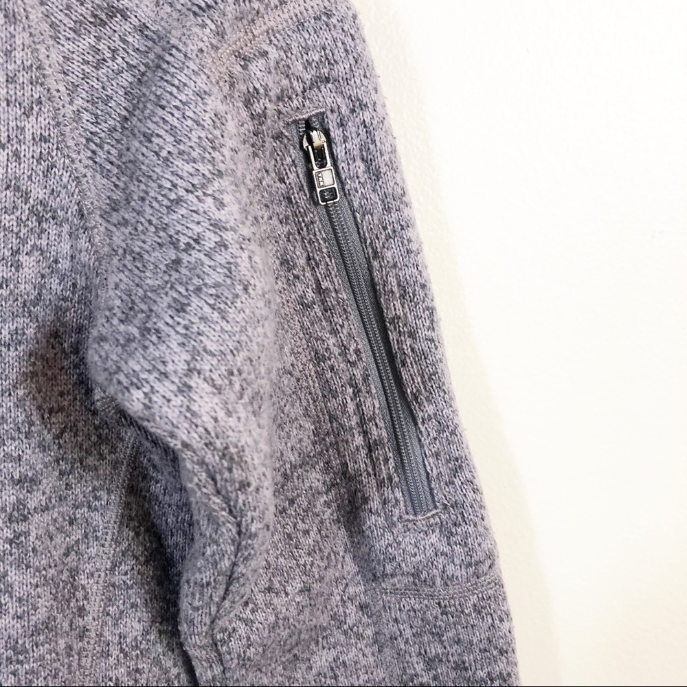 PATAGONIA Better Sweater Gray Quarter Zip Pullover XS - Picture 2 of 7